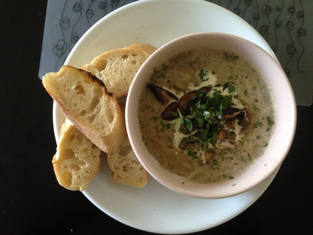 Table for One: Cream of Mushroom Soup
