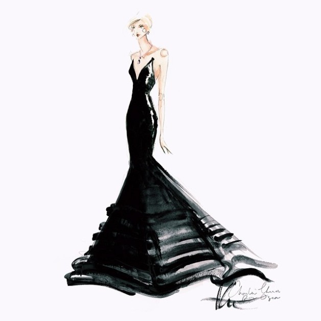 Charlize Theron in @dior